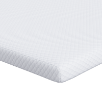 Produktbild för Memory foam madrass toppers for Vuxna Mjuk 140 x 200 cm Vit