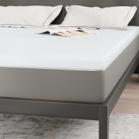 Produktbild för Memory foam madrass toppers for Vuxna Mjuk 140 x 200 cm Vit
