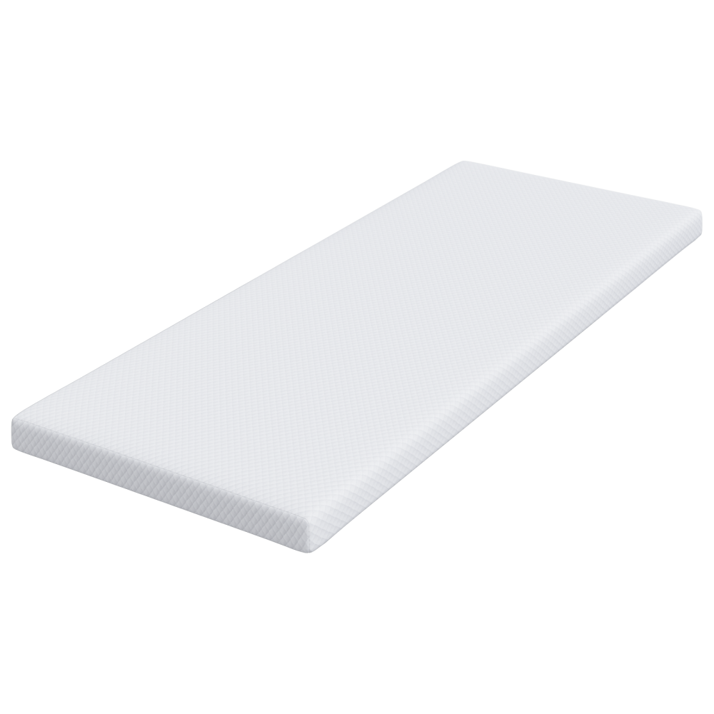 Produktbild för Memory foam madrass toppers for Vuxna Mjuk 80 x 200 cm Vit