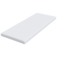 Produktbild för Memory foam madrass toppers for Vuxna Mjuk 80 x 200 cm Vit