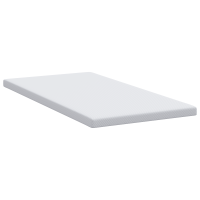 Produktbild för Memory foam madrass toppers for Vuxna Mjuk 120 x 200 cm Vit