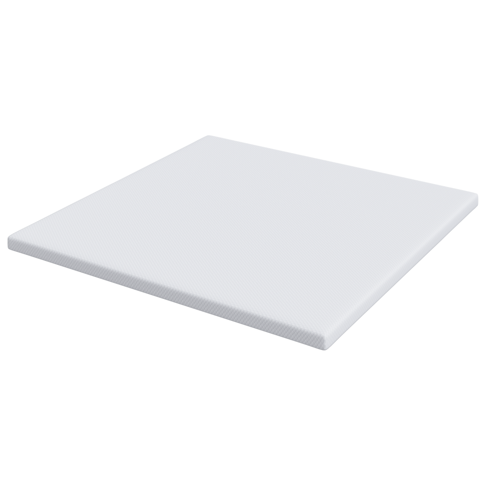 Produktbild för Memory foam madrass toppers for Vuxna Mjuk 180 x 200 cm Vit