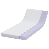 Produktbild för Memory foam madrass toppers for Vuxna Mjuk 80 x 200 cm Vit