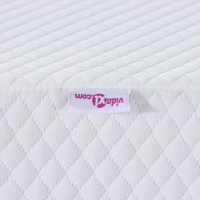 Produktbild för Memory foam madrass toppers for Vuxna Mjuk 90 x 200 cm Vit