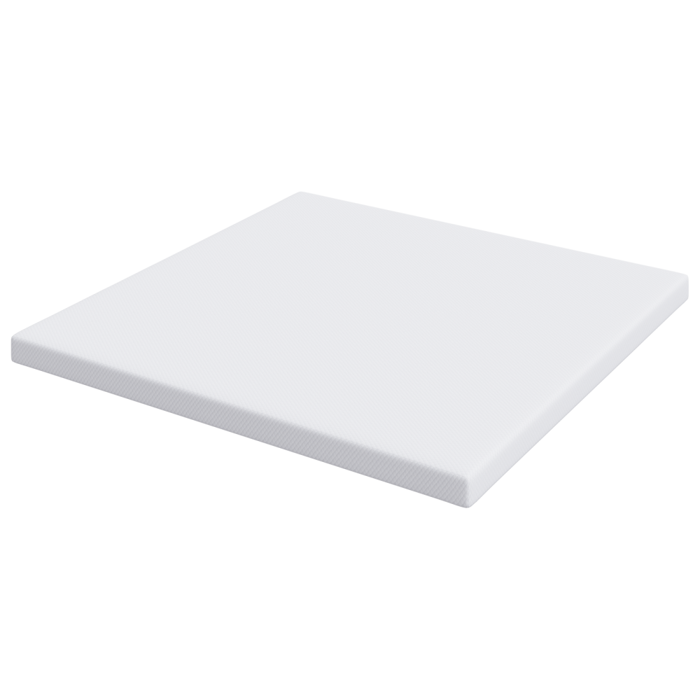 Produktbild för Memory foam madrass toppers for Vuxna Mjuk 200 x 200 cm Vit