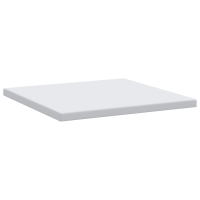 Produktbild för Memory foam madrass toppers for Vuxna Mjuk 200 x 200 cm Vit