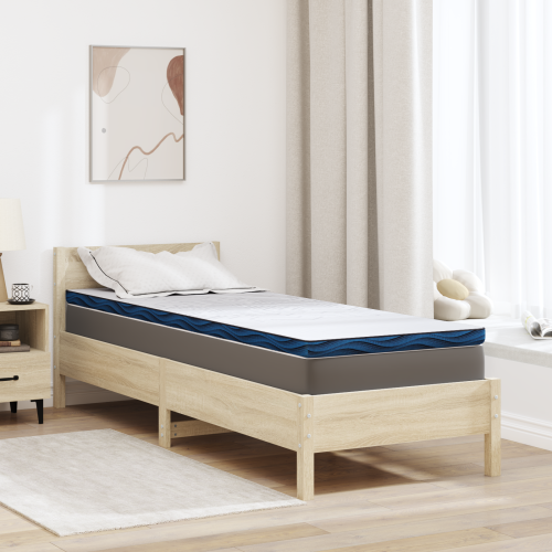 vidaXL Madrasskydd Vit 80 x 200 cm Jacquardtyg
