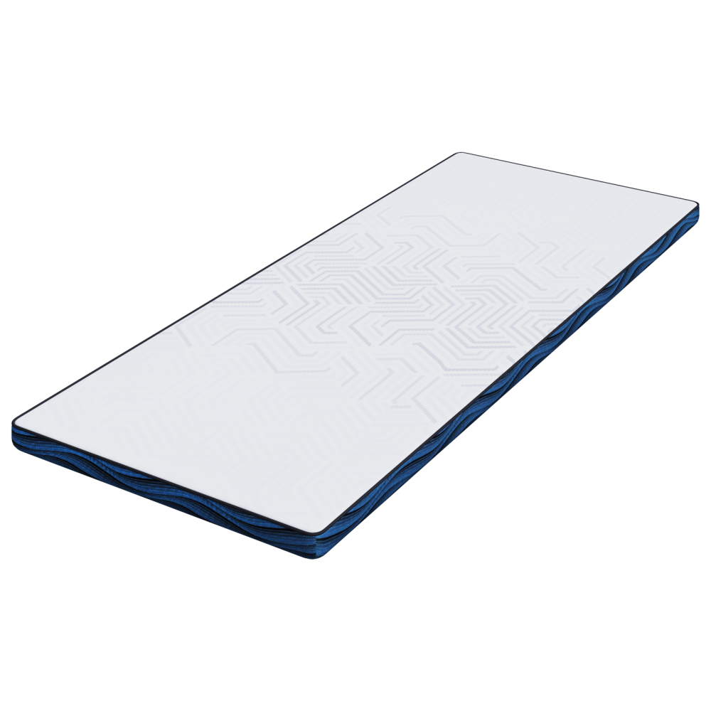 Produktbild för Madrasskydd Vit 80 x 200 cm Jacquardtyg