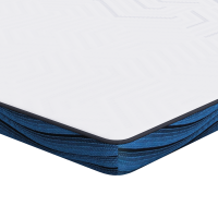 Produktbild för Madrasskydd Vit 90 x 200 cm Jacquardtyg
