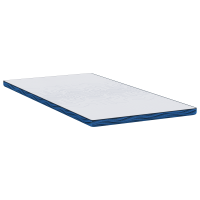 Produktbild för Madrasskydd Vit 90 x 200 cm Jacquardtyg