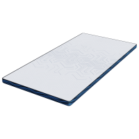 Produktbild för Madrasskydd Vit 100 x 200 cm Jacquardtyg