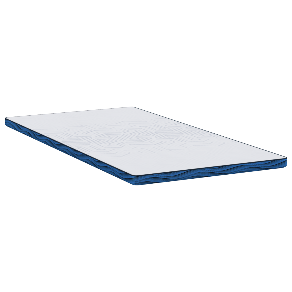 Produktbild för Madrasskydd Vit 100 x 200 cm Jacquardtyg