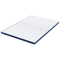 Produktbild för Madrasskydd Vit 140 x 200 cm Jacquardtyg