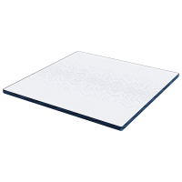 Produktbild för Madrasskydd Vit 200 x 200 cm Jacquardtyg