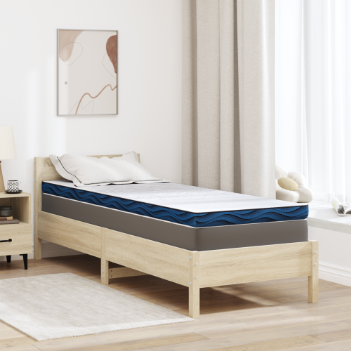 vidaXL Madrasskydd Vit 80 x 200 cm Jacquardtyg