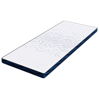 Produktbild för Madrasskydd Vit 80 x 200 cm Jacquardtyg