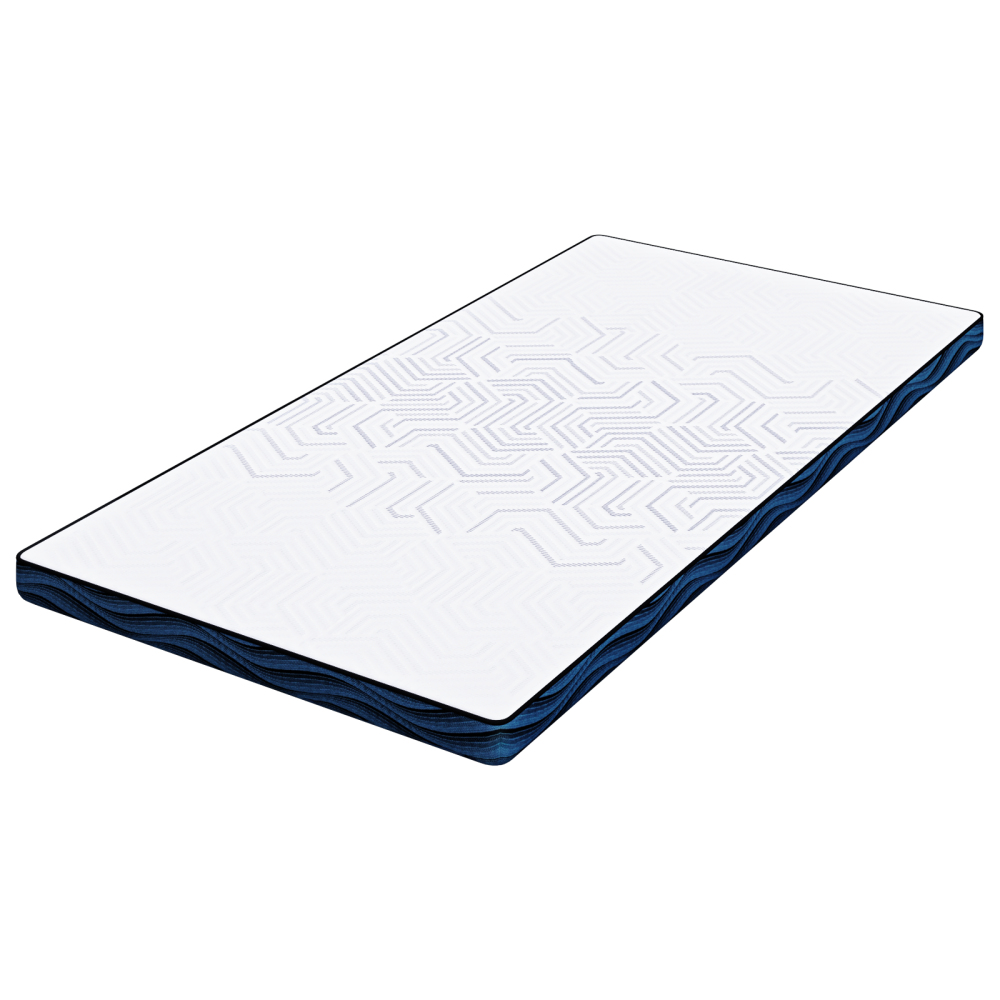 Produktbild för Madrasskydd Vit 100 x 200 cm Jacquardtyg
