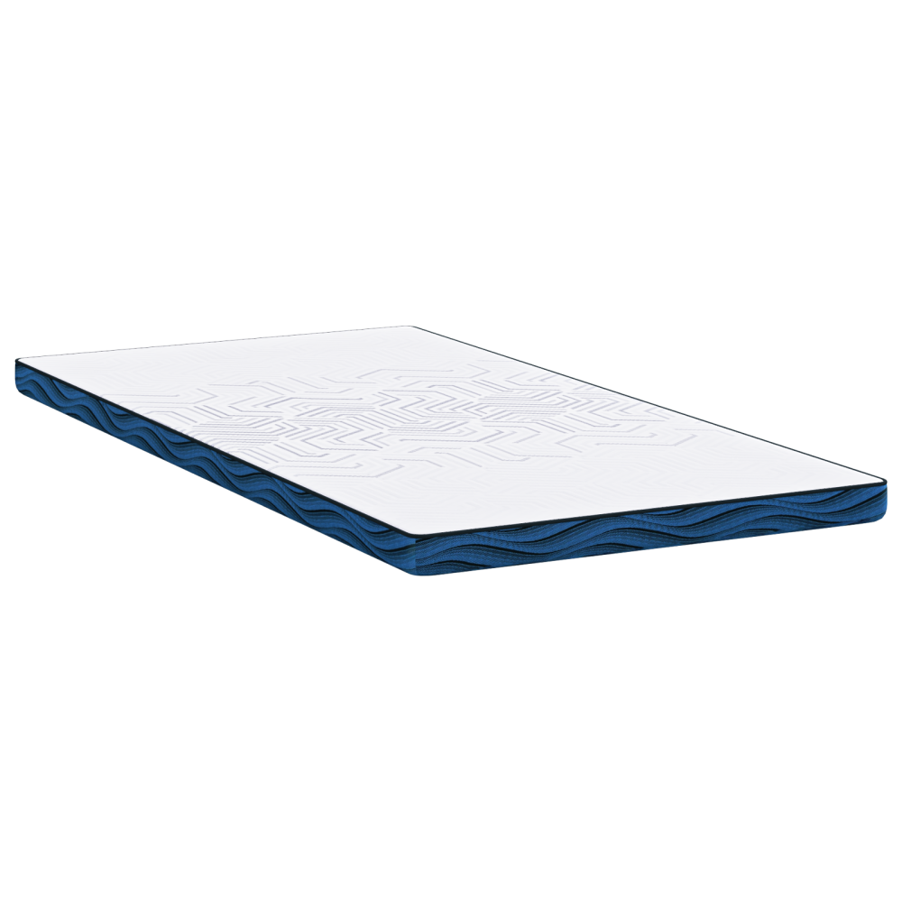 Produktbild för Madrasskydd Vit 100 x 200 cm Jacquardtyg