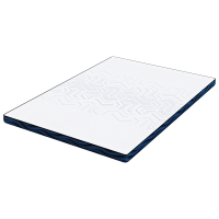 Produktbild för Madrasskydd Vit 140 x 190 cm Jacquardtyg