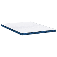 Produktbild för Madrasskydd Vit 140 x 190 cm Jacquardtyg
