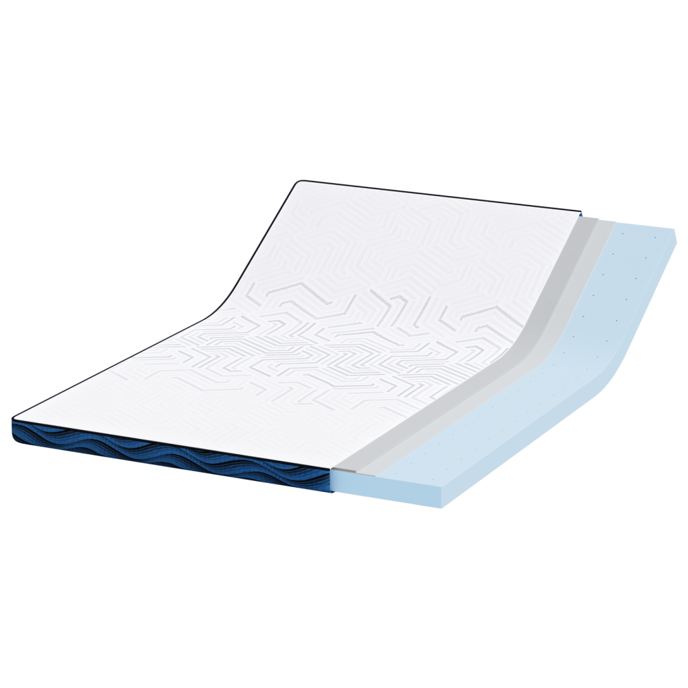 Produktbild för Madrasskydd Vit 160 x 200 cm Jacquardtyg