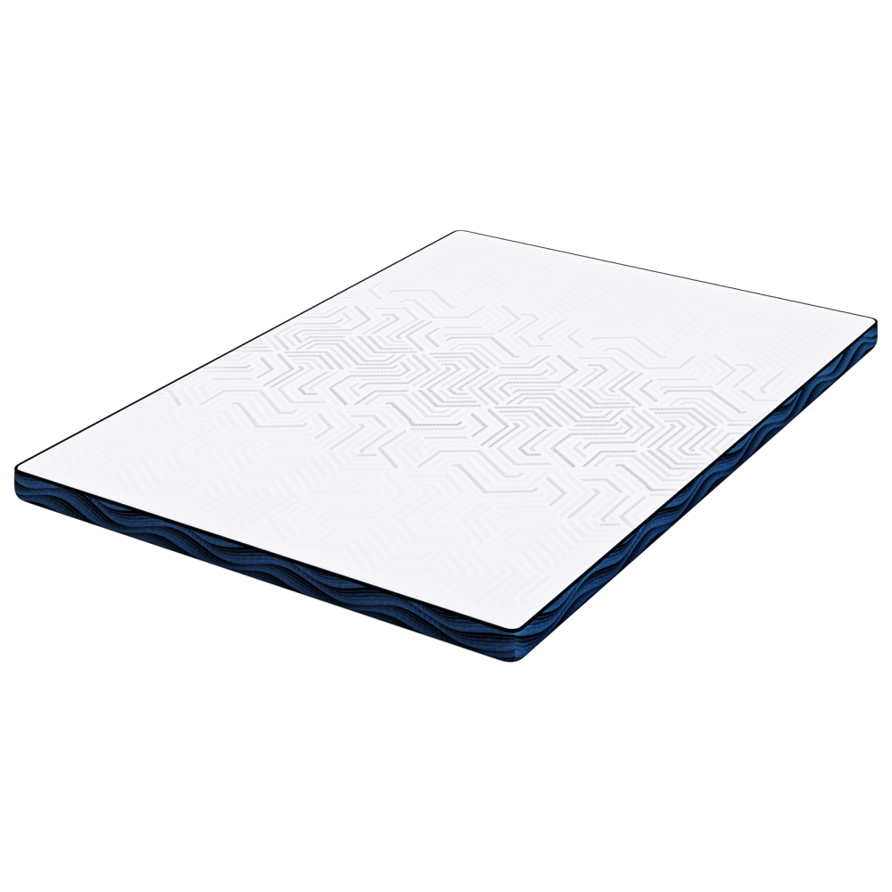 Produktbild för Madrasskydd Vit 160 x 200 cm Jacquardtyg