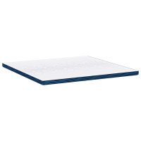 Produktbild för Madrasskydd Vit 180 x 200 cm Jacquardtyg