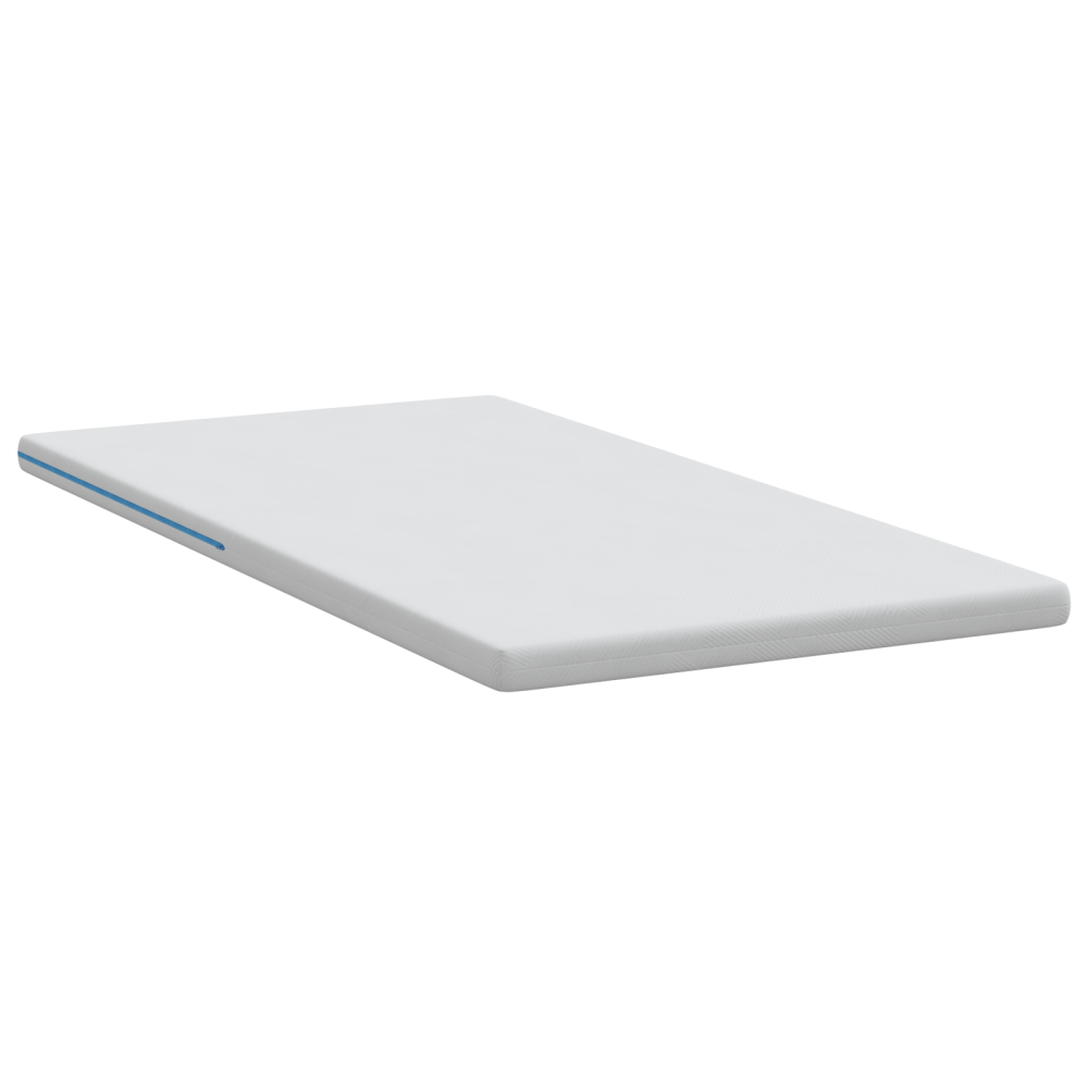 Produktbild för Madrasskydd Vit 90 x 190 cm Jacquardtyg
