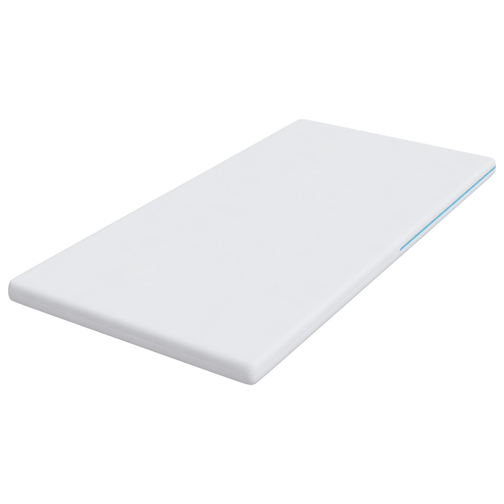 Produktbild för Madrasskydd Vit 100 x 200 cm Jacquardtyg