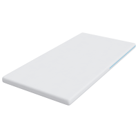 Produktbild för Madrasskydd Vit 100 x 200 cm Jacquardtyg