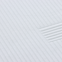 Produktbild för Madrasskydd Vit 100 x 200 cm Jacquardtyg