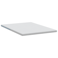 Produktbild för Madrasskydd Vit 140 x 200 cm Jacquardtyg