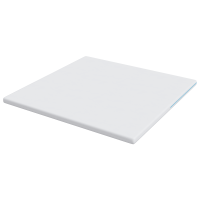 Produktbild för Madrasskydd Vit 180 x 200 cm Jacquardtyg