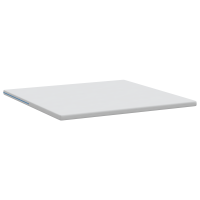 Produktbild för Madrasskydd Vit 180 x 200 cm Jacquardtyg