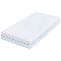 Produktbild för Madrass Medium fast 80 x 160 cm Vit