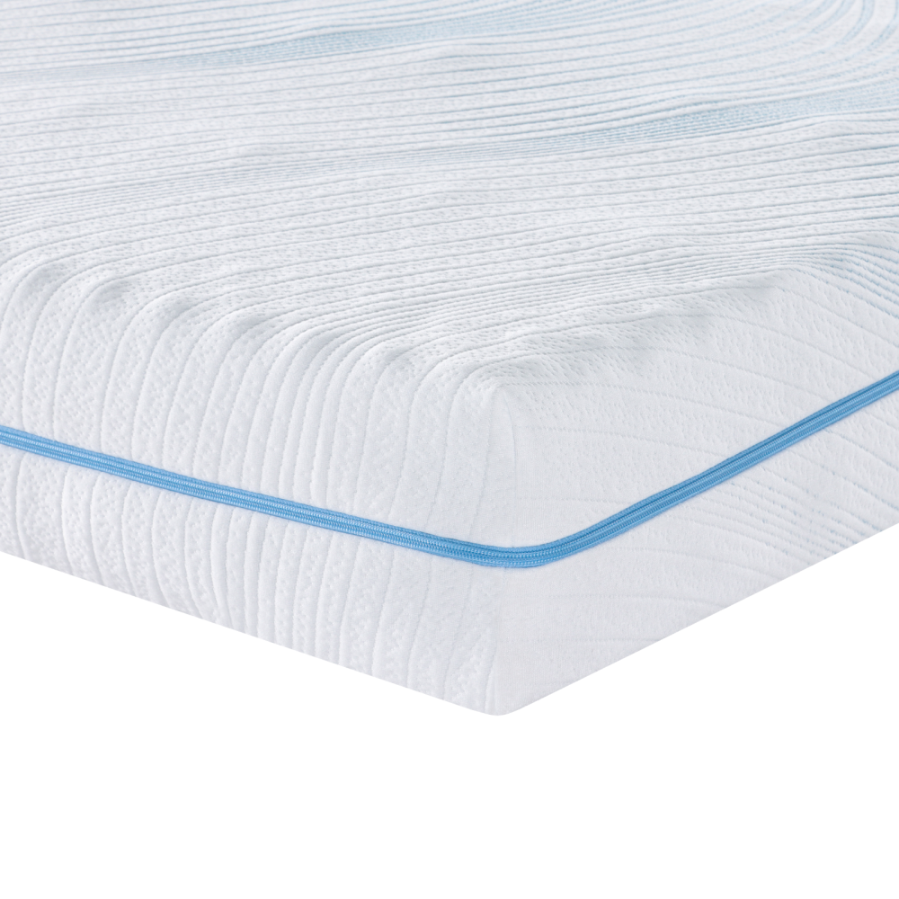 Produktbild för Madrass Medium fast 140 x 190 cm Vit