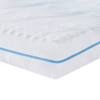 Produktbild för Madrass Vit 140 x 200 cm Jacquardtyg