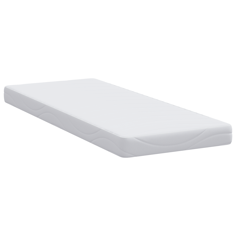 Produktbild för Madrass Vit 70 x 200 cm Jacquardtyg