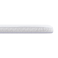 Produktbild för Madrasskydd Vit 90 x 190 cm Stickad tyg