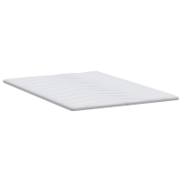 Produktbild för Madrasskydd Vit 160 x 200 cm Stickad tyg