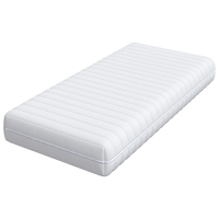 Produktbild för Madrass Vit 80 x 160 cm Pocketfjäder