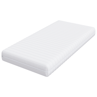 Produktbild för Madrass Vit 100 x 200 cm Pocketfjäder