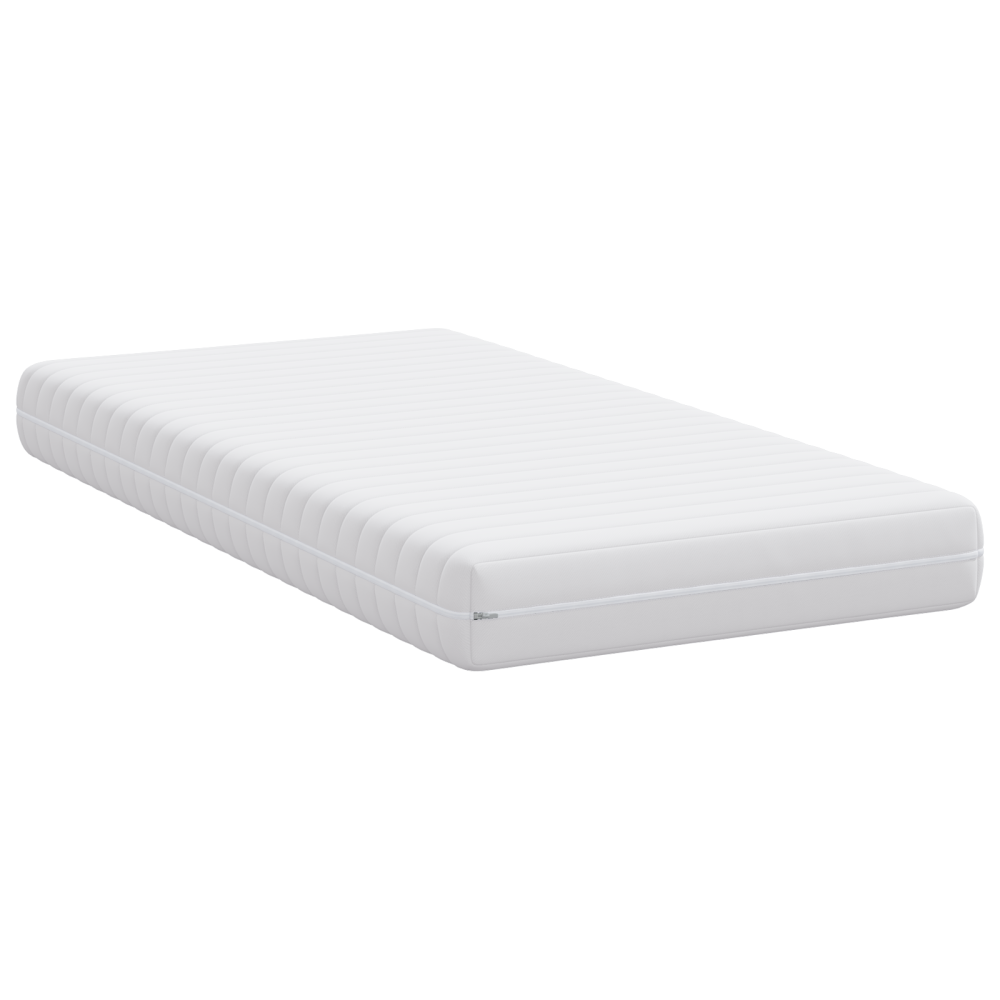 Produktbild för Madrass Vit 120 x 200 cm Pocketfjäder