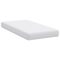 Produktbild för Madrass Vit 120 x 200 cm Pocketfjäder