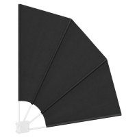 Produktbild för Balkongskärm 115 x 115 cm Polyester Antracit