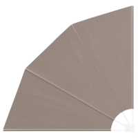 Produktbild för Balkongskärm 140 x 140 cm Polyester Taupe