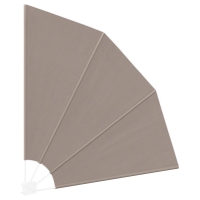 Produktbild för Balkongskärm 140 x 140 cm Polyester Taupe