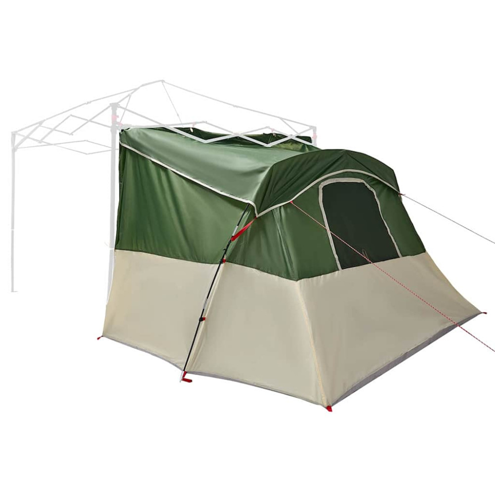 Produktbild för Innertält med tak med lagring Grön 280 x 220 x 176 cm taffeta