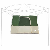 Produktbild för Innertält med tak med lagring Grön 280 x 220 x 176 cm taffeta