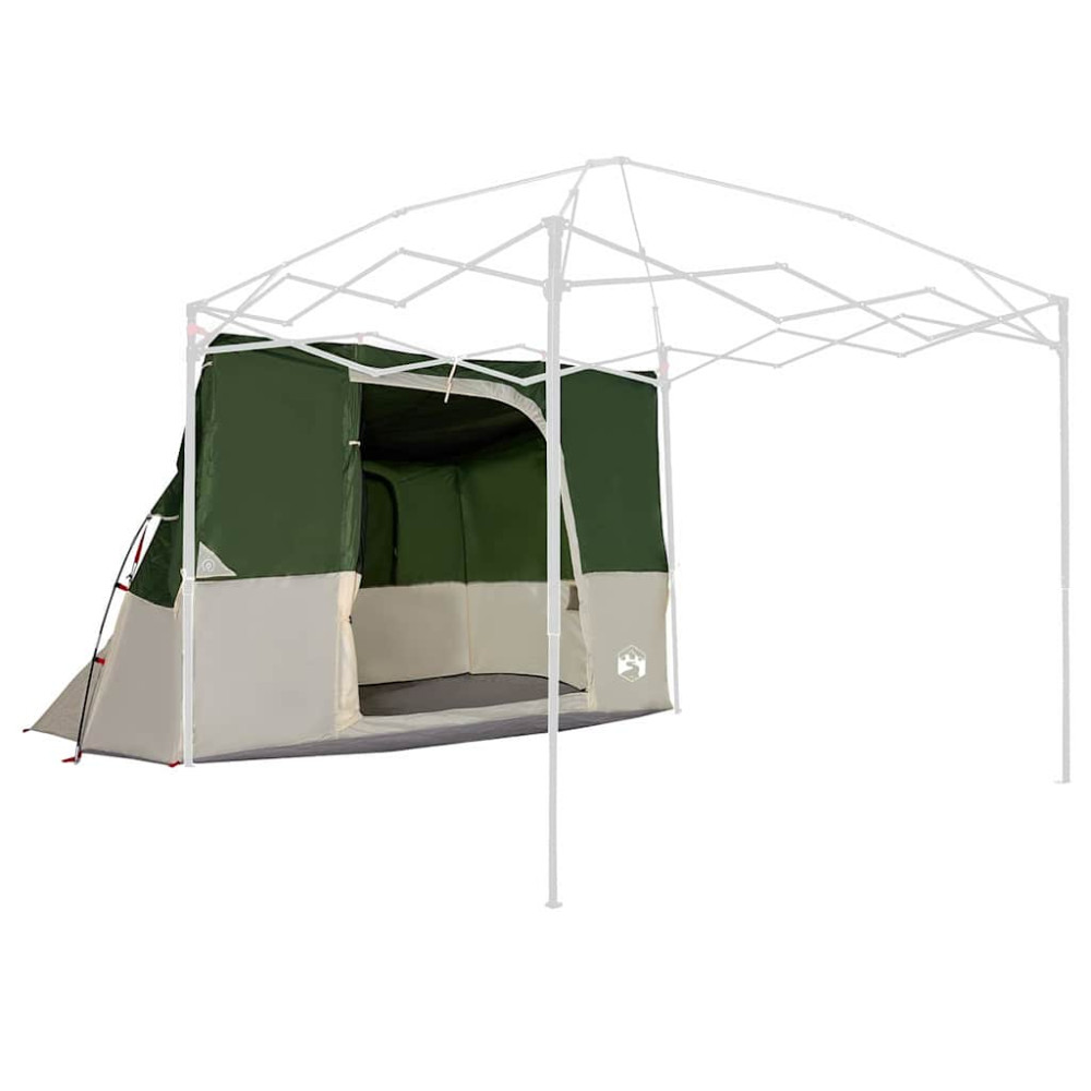 Produktbild för Innertält med tak med lagring Grön 280 x 220 x 176 cm taffeta